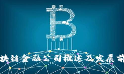 中国区块链金融公司概述及发展前景探讨